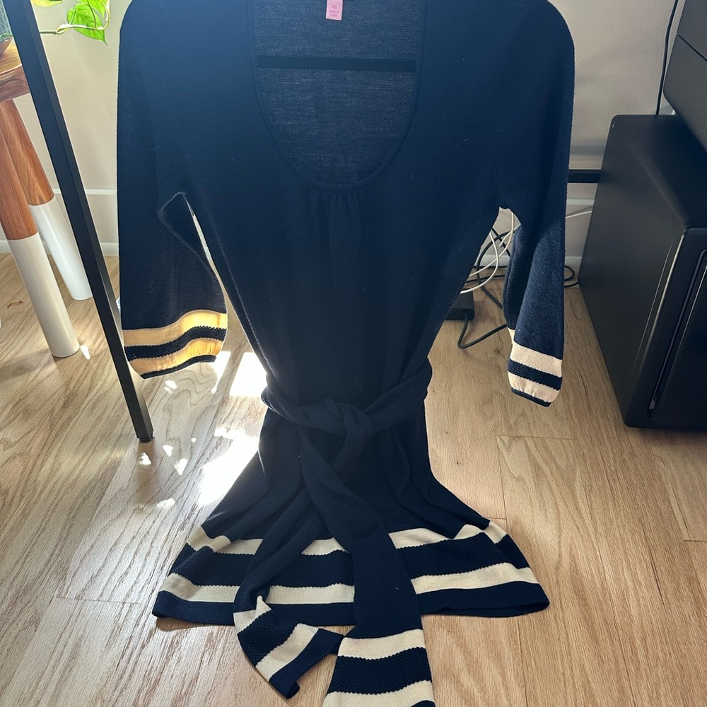 Lilly Pulitzer nautical knit dress, XS